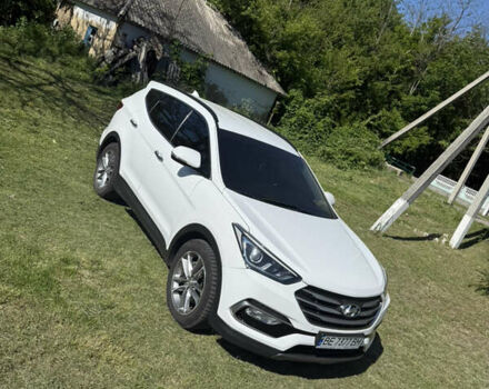 Белый Хендай Санта Фе, объемом двигателя 2 л и пробегом 186 тыс. км за 21200 $, фото 1 на Automoto.ua