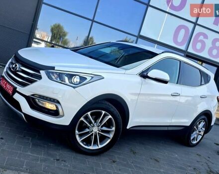 Белый Хендай Санта Фе, объемом двигателя 2.2 л и пробегом 146 тыс. км за 22950 $, фото 16 на Automoto.ua