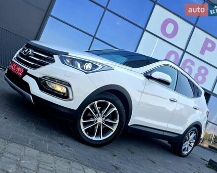Белый Хендай Санта Фе, объемом двигателя 2.2 л и пробегом 146 тыс. км за 22950 $, фото 7 на Automoto.ua