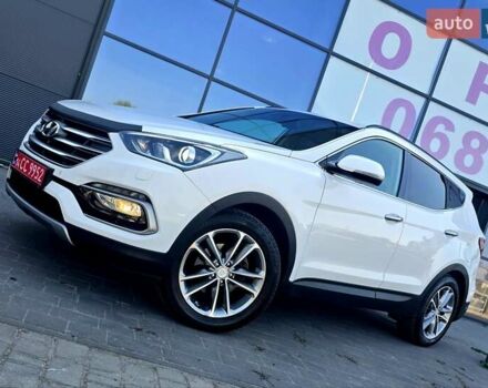 Белый Хендай Санта Фе, объемом двигателя 2.2 л и пробегом 146 тыс. км за 22950 $, фото 12 на Automoto.ua