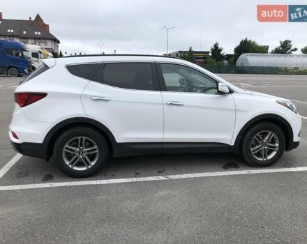 Белый Хендай Санта Фе, объемом двигателя 2.36 л и пробегом 118 тыс. км за 17500 $, фото 6 на Automoto.ua