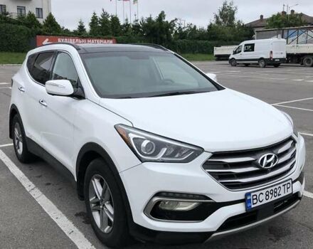 Белый Хендай Санта Фе, объемом двигателя 2.36 л и пробегом 118 тыс. км за 17500 $, фото 4 на Automoto.ua