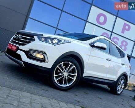 Белый Хендай Санта Фе, объемом двигателя 2.2 л и пробегом 146 тыс. км за 22950 $, фото 2 на Automoto.ua