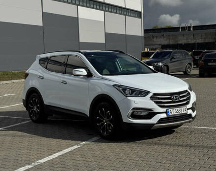 Хендай Санта Фе 2017 в Ивано-Франковске на Automoto.ua Белый Хендай Санта Фе, объемом двигателя 2.36 л и пробегом 73 тыс. км за 11900 $, фото 8 на Automoto.ua