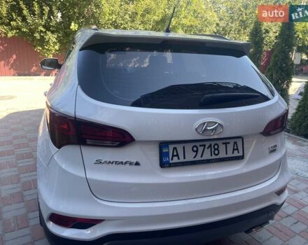 Хендай Санта Фе 2017 в Киеве на Automoto.ua Белый Хендай Санта Фе, объемом двигателя 2.2 л и пробегом 271 тыс. км за 17500 $, фото 13 на Automoto.ua