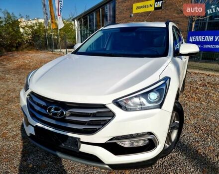 Белый Хендай Санта Фе, объемом двигателя 2.2 л и пробегом 146 тыс. км за 21200 $, фото 1 на Automoto.ua