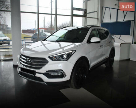 Белый Хендай Санта Фе, объемом двигателя 2.2 л и пробегом 109 тыс. км за 24900 $, фото 1 на Automoto.ua