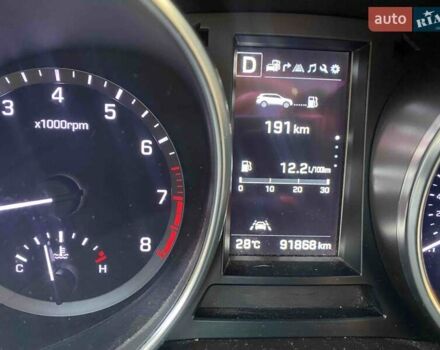 Белый Хендай Санта Фе, объемом двигателя 3.34 л и пробегом 92 тыс. км за 22500 $, фото 7 на Automoto.ua