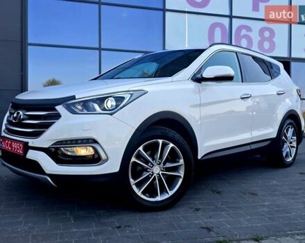 Белый Хендай Санта Фе, объемом двигателя 2.2 л и пробегом 146 тыс. км за 22950 $, фото 95 на Automoto.ua