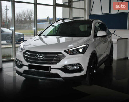 Белый Хендай Санта Фе, объемом двигателя 2.2 л и пробегом 109 тыс. км за 24900 $, фото 2 на Automoto.ua