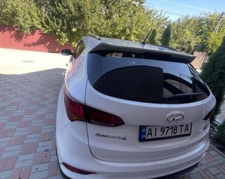 Хендай Санта Фе 2017 в Киеве на Automoto.ua Белый Хендай Санта Фе, объемом двигателя 2.2 л и пробегом 271 тыс. км за 17500 $, фото 14 на Automoto.ua
