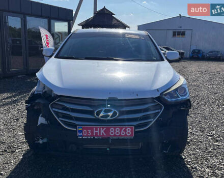 Білий Хендай Санта Фе, об'ємом двигуна 2.4 л та пробігом 180 тис. км за 11500 $, фото 1 на Automoto.ua