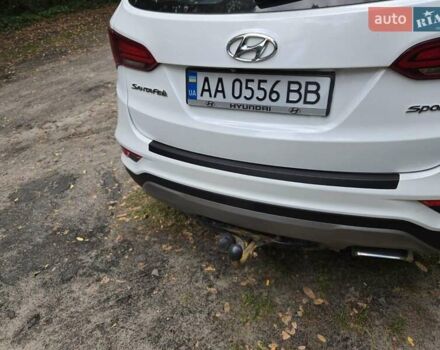 Білий Хендай Санта Фе, об'ємом двигуна 2.36 л та пробігом 134 тис. км за 16000 $, фото 24 на Automoto.ua