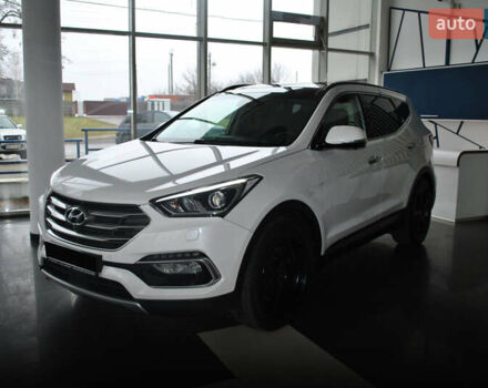 Белый Хендай Санта Фе, объемом двигателя 2.2 л и пробегом 109 тыс. км за 24900 $, фото 3 на Automoto.ua