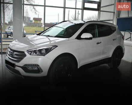 Белый Хендай Санта Фе, объемом двигателя 2.2 л и пробегом 109 тыс. км за 24900 $, фото 10 на Automoto.ua