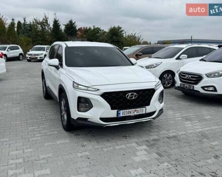 Белый Хендай Санта Фе, объемом двигателя 2 л и пробегом 154 тыс. км за 25000 $, фото 2 на Automoto.ua