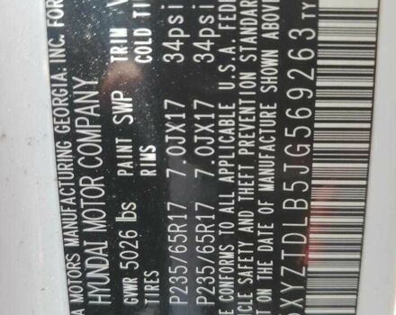 Белый Хендай Санта Фе, объемом двигателя 0 л и пробегом 68 тыс. км за 3000 $, фото 12 на Automoto.ua