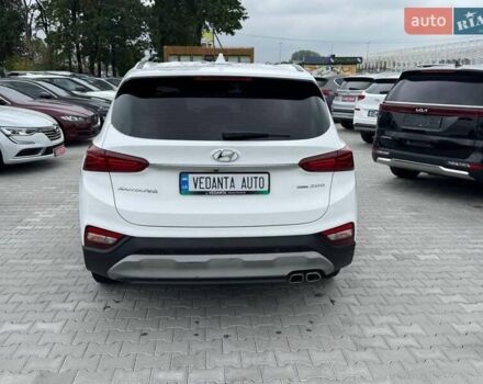 Білий Хендай Санта Фе, об'ємом двигуна 2 л та пробігом 154 тис. км за 26900 $, фото 4 на Automoto.ua