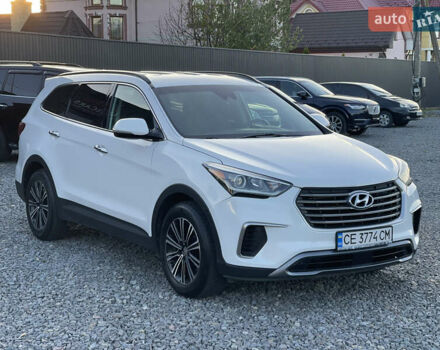 Белый Хендай Санта Фе, объемом двигателя 3.34 л и пробегом 140 тыс. км за 21900 $, фото 3 на Automoto.ua