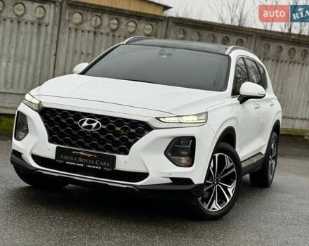 Белый Хендай Санта Фе, объемом двигателя 2.2 л и пробегом 80 тыс. км за 29500 $, фото 4 на Automoto.ua