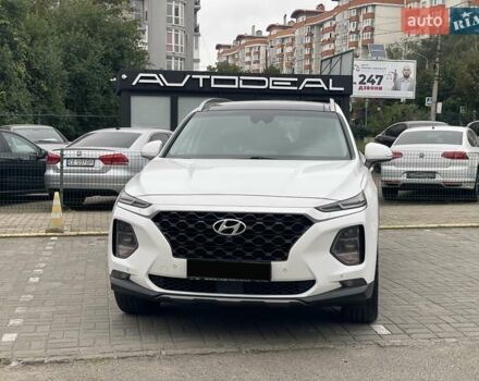 Белый Хендай Санта Фе, объемом двигателя 2.2 л и пробегом 194 тыс. км за 26800 $, фото 3 на Automoto.ua