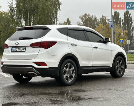 Білий Хендай Санта Фе, об'ємом двигуна 2.36 л та пробігом 98 тис. км за 14800 $, фото 4 на Automoto.ua
