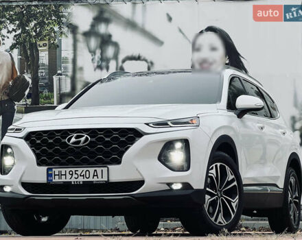 Білий Хендай Санта Фе, об'ємом двигуна 2 л та пробігом 94 тис. км за 22900 $, фото 6 на Automoto.ua