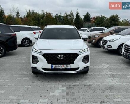 Белый Хендай Санта Фе, объемом двигателя 2 л и пробегом 154 тыс. км за 25000 $, фото 1 на Automoto.ua