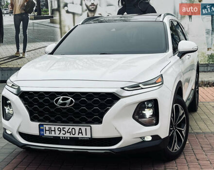 Білий Хендай Санта Фе, об'ємом двигуна 2 л та пробігом 94 тис. км за 22900 $, фото 8 на Automoto.ua