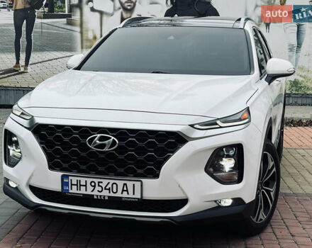 Білий Хендай Санта Фе, об'ємом двигуна 2 л та пробігом 94 тис. км за 22900 $, фото 11 на Automoto.ua
