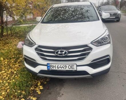 Белый Хендай Санта Фе, объемом двигателя 2.36 л и пробегом 180 тыс. км за 18200 $, фото 3 на Automoto.ua