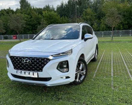 Білий Хендай Санта Фе, об'ємом двигуна 2 л та пробігом 78 тис. км за 21999 $, фото 2 на Automoto.ua