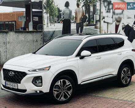 Білий Хендай Санта Фе, об'ємом двигуна 2 л та пробігом 94 тис. км за 22900 $, фото 7 на Automoto.ua
