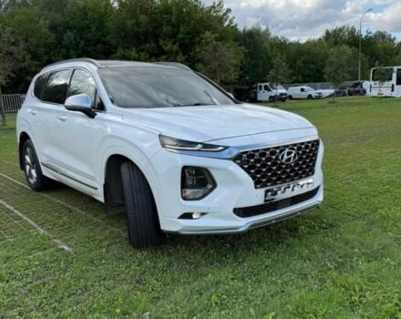 Білий Хендай Санта Фе, об'ємом двигуна 2 л та пробігом 78 тис. км за 21999 $, фото 1 на Automoto.ua