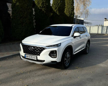 Білий Хендай Санта Фе, об'ємом двигуна 2 л та пробігом 210 тис. км за 23600 $, фото 6 на Automoto.ua