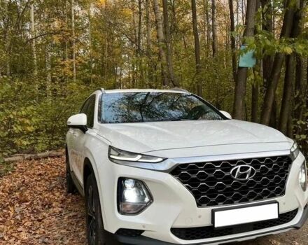 Білий Хендай Санта Фе, об'ємом двигуна 2.4 л та пробігом 100 тис. км за 13800 $, фото 2 на Automoto.ua