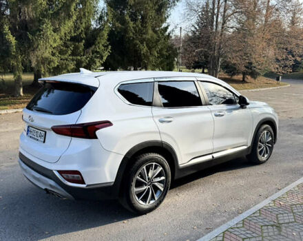Білий Хендай Санта Фе, об'ємом двигуна 2 л та пробігом 210 тис. км за 23600 $, фото 4 на Automoto.ua