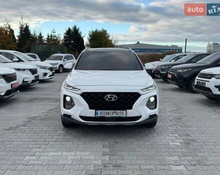 Белый Хендай Санта Фе, объемом двигателя 2 л и пробегом 129 тыс. км за 27400 $, фото 1 на Automoto.ua