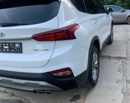 Белый Хендай Санта Фе, объемом двигателя 2 л и пробегом 96 тыс. км за 22600 $, фото 4 на Automoto.ua