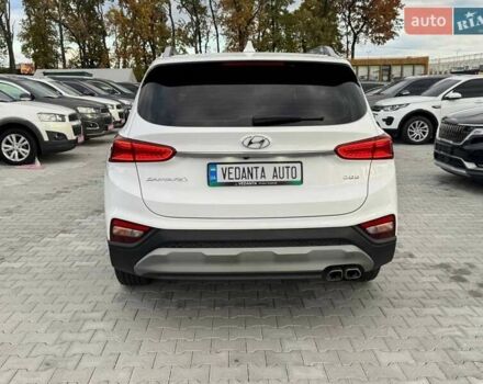 Белый Хендай Санта Фе, объемом двигателя 2 л и пробегом 129 тыс. км за 27400 $, фото 4 на Automoto.ua