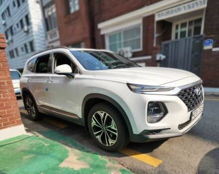 Белый Хендай Санта Фе, объемом двигателя 2 л и пробегом 87 тыс. км за 11200 $, фото 2 на Automoto.ua