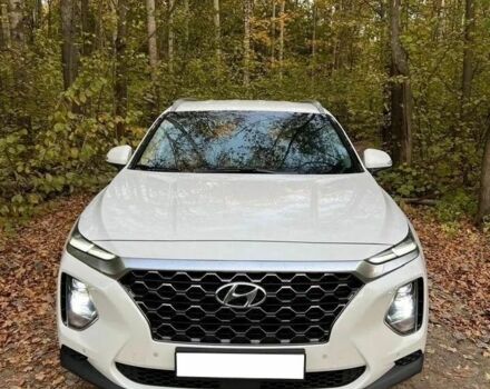 Білий Хендай Санта Фе, об'ємом двигуна 2.4 л та пробігом 100 тис. км за 13800 $, фото 3 на Automoto.ua