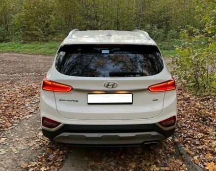 Білий Хендай Санта Фе, об'ємом двигуна 2.4 л та пробігом 100 тис. км за 13800 $, фото 4 на Automoto.ua