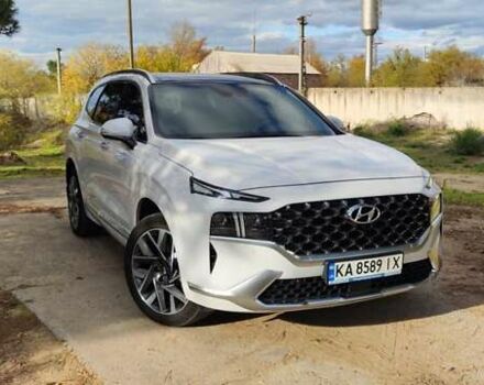 Белый Хендай Санта Фе, объемом двигателя 2.15 л и пробегом 55 тыс. км за 44999 $, фото 5 на Automoto.ua