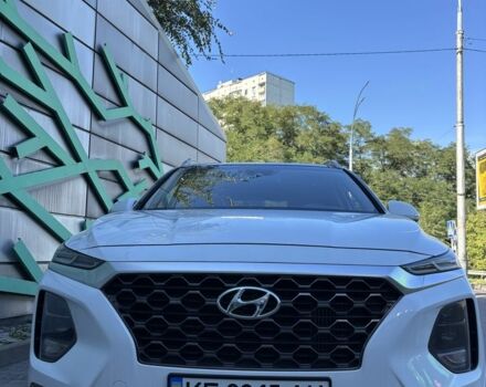 Белый Хендай Санта Фе, объемом двигателя 2 л и пробегом 35 тыс. км за 24500 $, фото 2 на Automoto.ua