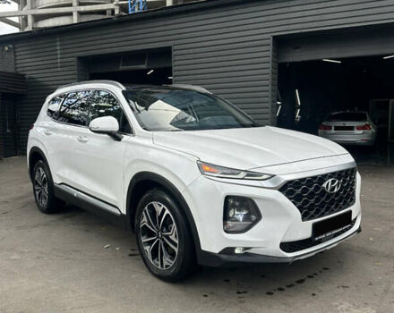 Белый Хендай Санта Фе, объемом двигателя 2 л и пробегом 36 тыс. км за 25500 $, фото 2 на Automoto.ua