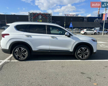 Белый Хендай Санта Фе, объемом двигателя 2 л и пробегом 62 тыс. км за 25000 $, фото 2 на Automoto.ua