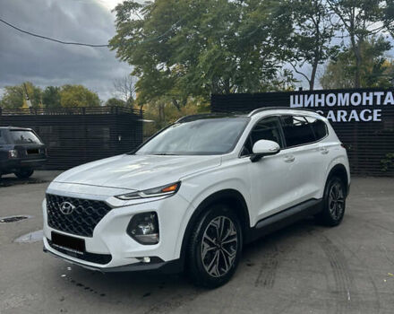 Белый Хендай Санта Фе, объемом двигателя 2 л и пробегом 36 тыс. км за 25500 $, фото 1 на Automoto.ua