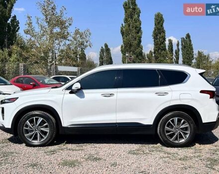 Белый Хендай Санта Фе, объемом двигателя 2.4 л и пробегом 80 тыс. км за 27500 $, фото 7 на Automoto.ua