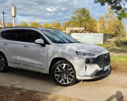 Белый Хендай Санта Фе, объемом двигателя 2.15 л и пробегом 55 тыс. км за 44999 $, фото 7 на Automoto.ua